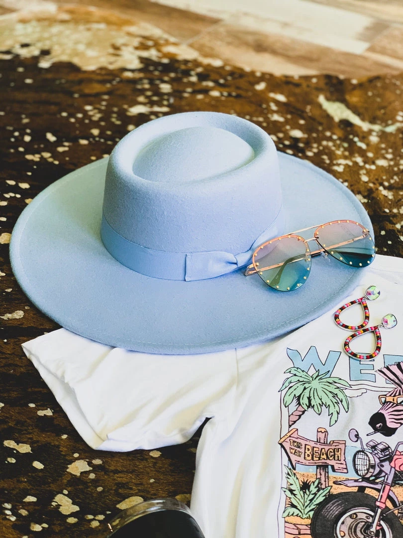 Cap Zone New Sanger Hat In Blue 7 Cap Zone New Sanger Hat In Blue