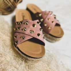 Gypsy Waltz Shoes Frisco Studded Platform Sandals