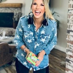 BIBI The Star Harbor Denim Shirrt Jackt