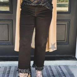 L&B The Fort Stockton Paants In Black (4-22) Clearance