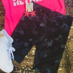 Love It The Omaha Biker Short In Grey Camo (S-3x) - FINAL SALE Clearance