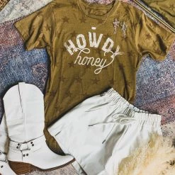 Gypsy Waltz Blanco Howdy Honey Tee (S-2X) 11 Gypsy Waltz Blanco Howdy Honey Tee (S-2X)