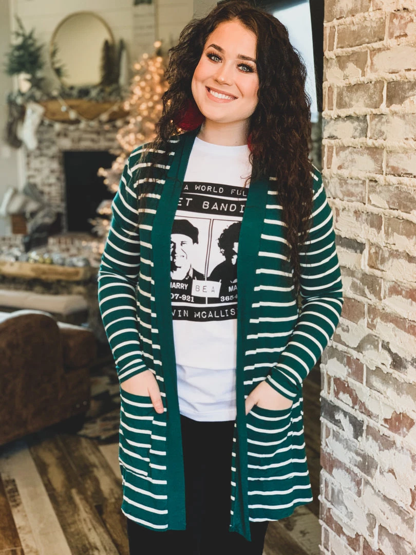 Zenana Clearance The Johnson City Cardigan In Green 3 Zenana Clearance The Johnson City Cardigan In Green