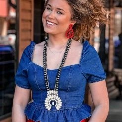 Shop Iris Basic Clothing Bailey Denim Crop Top 12 Shop Iris Basic Clothing Bailey Denim Crop Top