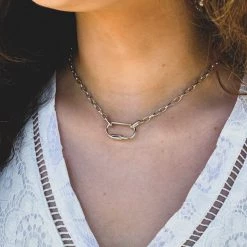 Bosuk Jewelry The Lott Necklace In Silver