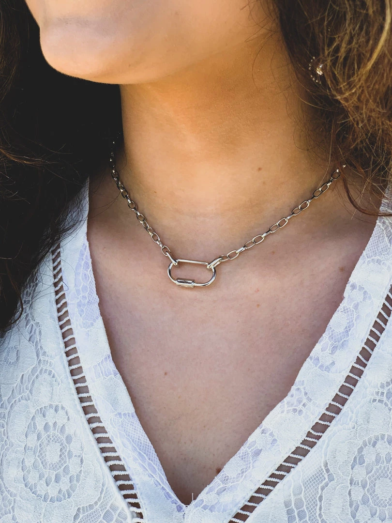 Bosuk Jewelry The Lott Necklace In Silver 3 Bosuk Jewelry The Lott Necklace In Silver