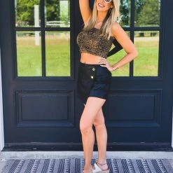 Heart & Hips Clearance The San Leon Crop Topp 21 Heart & Hips Clearance The San Leon Crop Topp