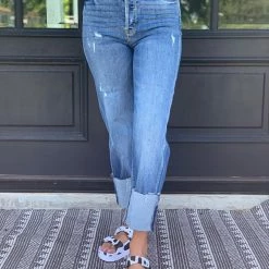 CELLO Jeans Clearance The Rochester Cuff Pant 24 CELLO Jeans Clearance The Rochester Cuff Pant