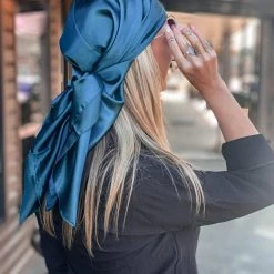 Cap Zone SCREENBUSTER Wild Rag Head Scarf In Teal
