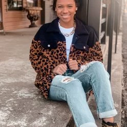 Gypsy Waltz Mathis Leopard Shacket Clothing