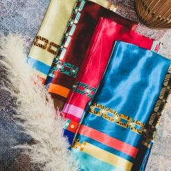 Cap Zone Special Daily Deals SCREENBUSTER Wild Rag Head Scarf In Multicolor Chain Pattern