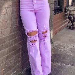 Gypsy Waltz Aledo Pants In Lavender Clothing