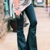 Cemi Ceri Clothing The Newton Leather Bell Bottoms (S-3x)