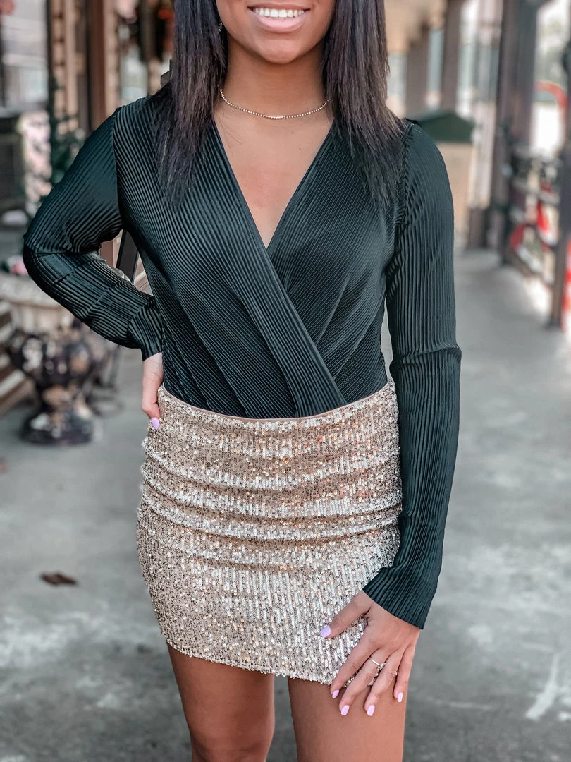 Gypsy Waltz Queen City BodySuit In Black 4 Gypsy Waltz Queen City BodySuit In Black