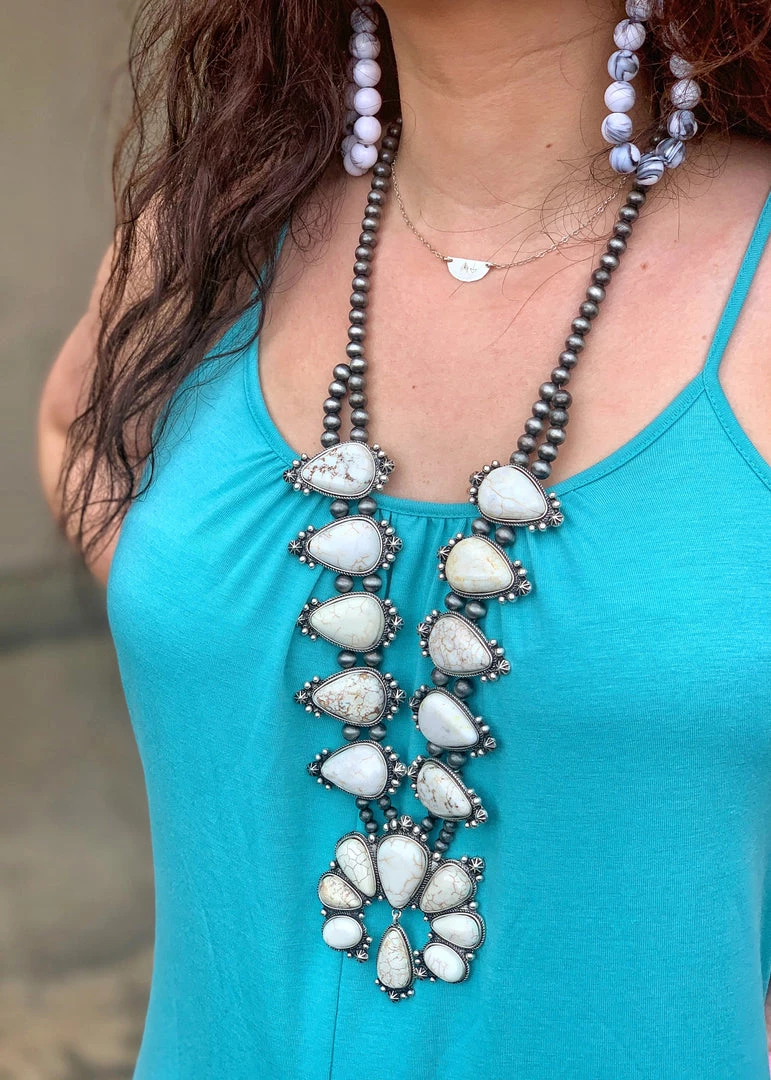 Isac Trading The Chapel Hill Necklace In Ivory 3 Isac Trading The Chapel Hill Necklace In Ivory