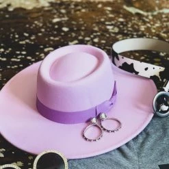 Cap Zone The Sanger Hat In Lilac 9 Cap Zone The Sanger Hat In Lilac