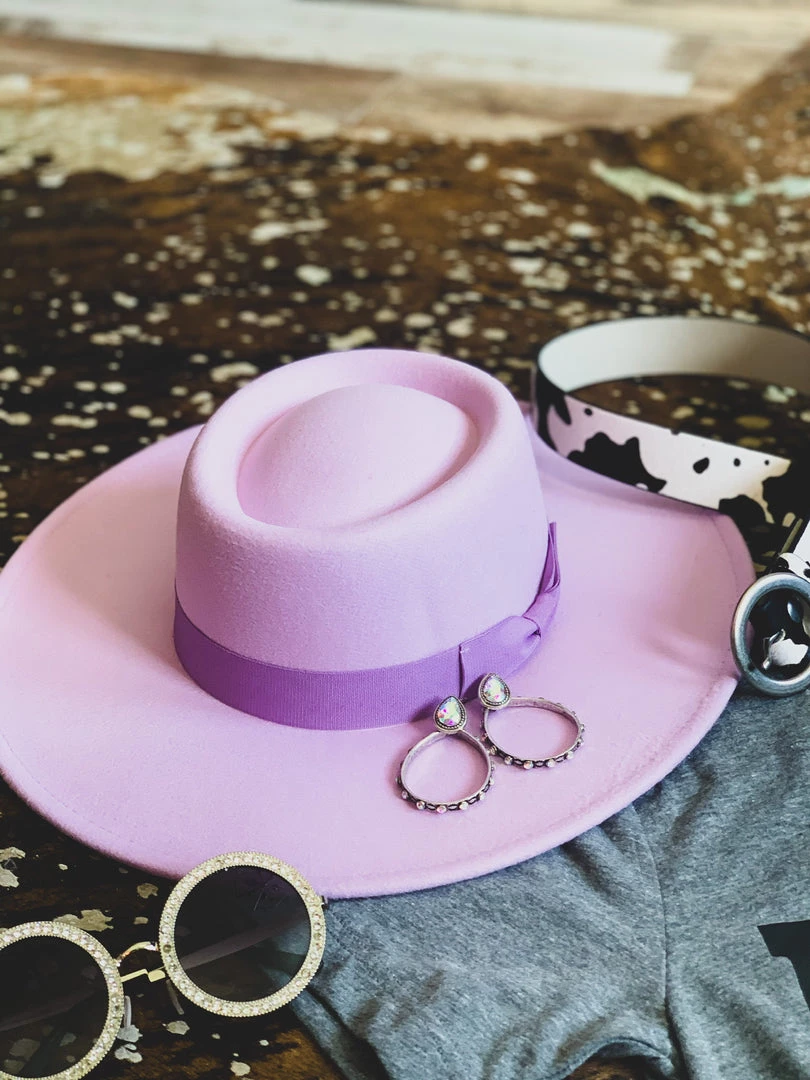 Cap Zone The Sanger Hat In Lilac 5 Cap Zone The Sanger Hat In Lilac