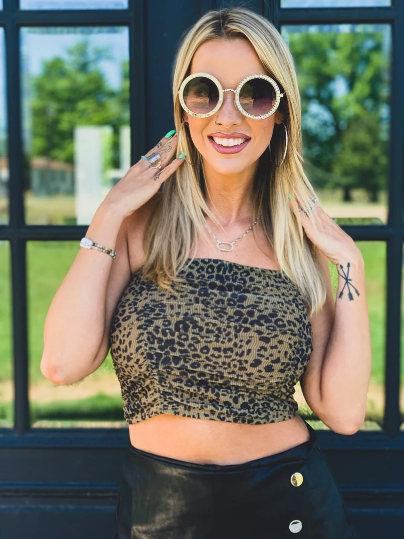 Heart & Hips Clearance The San Leon Crop Topp 9 Heart & Hips Clearance The San Leon Crop Topp