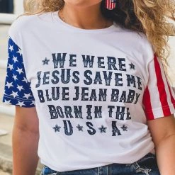 Gypsy Waltz Clothing Pelican Bay Blue Jean Baby T-Shirt (S-2X) 14 Gypsy Waltz Clothing Pelican Bay Blue Jean Baby T-Shirt (S-2X)