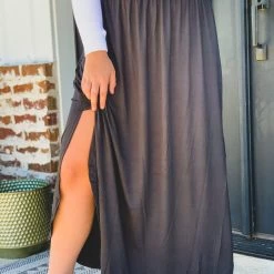 Ninexis Clothing The Fulton Skirt In Black