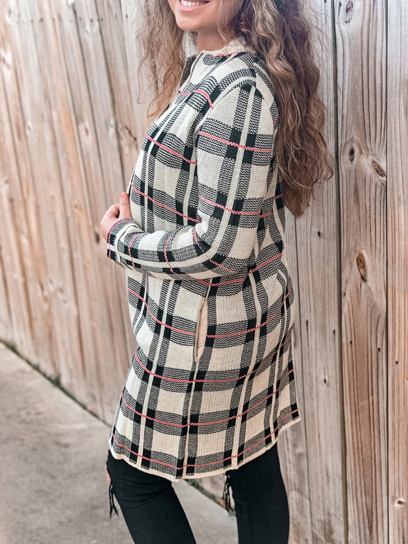 Ninexis SCREENBUSTER Knit Plaid Cardigan Special Daily Deals 8 Ninexis SCREENBUSTER Knit Plaid Cardigan Special Daily Deals