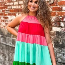 Better Be Clothing Santa Monica Colorful Maxi Dress