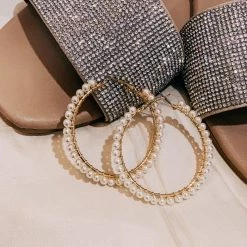 Gypsy Waltz Jewelry Mini Pearland Hoops