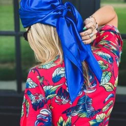 Cap Zone Special Daily Deals SCREENBUSTER Wild Rag Head Scarf In Royal Blue