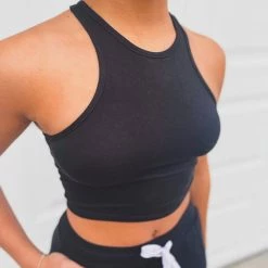 Capella SCREENBUSTER Ruched Two Piece Set In Black