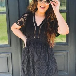 O Fashion The Eastland Dresss In Black Clearance