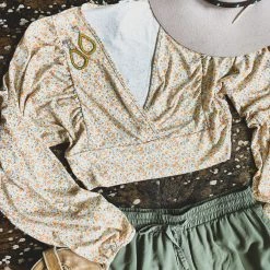 Hidden Brand The Evadale Crop Top In Honey 10 Hidden Brand The Evadale Crop Top In Honey