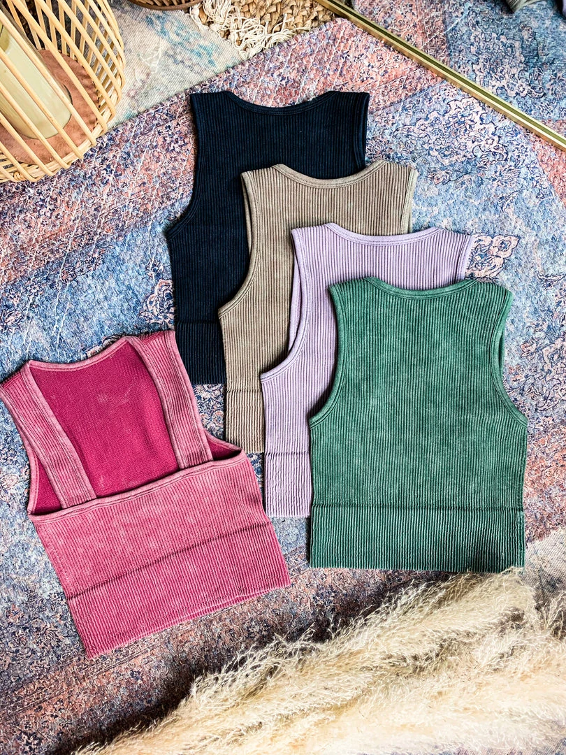 Dynamic Fashion Clothing Timpson High Neck Crop Top (5 Colors) 3 Dynamic Fashion Clothing Timpson High Neck Crop Top (5 Colors)