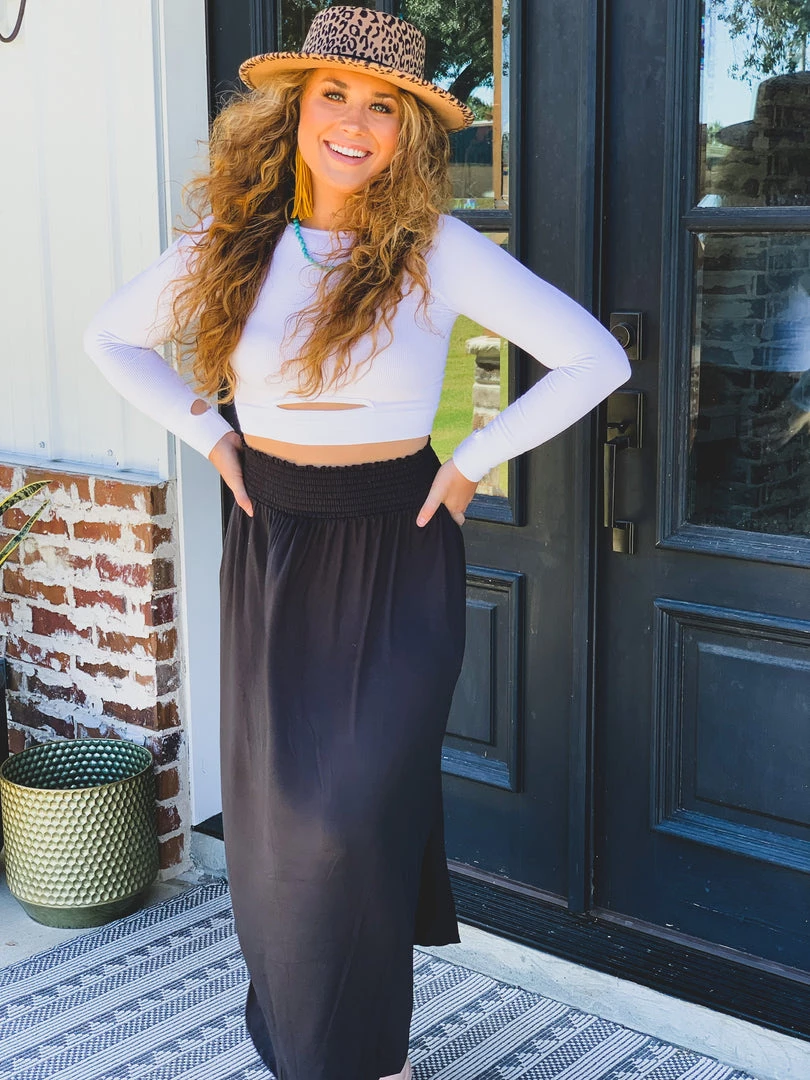 Ninexis Clothing The Fulton Skirt In Black 4 Ninexis Clothing The Fulton Skirt In Black