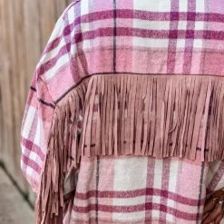 Fantastic Fawn The Spur Fringe Shacket Clothing