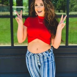 Heart & Hips The Detroit Crop Topp 15 Heart & Hips The Detroit Crop Topp