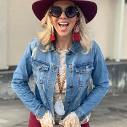 Iris Basic - O Fashion The Lone Oak Denim Jackt