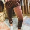Better Be Special Daily Deals SCREENBUSTER Velvet Joggrs In Brown 2 Better Be Special Daily Deals SCREENBUSTER Velvet Joggrs In Brown