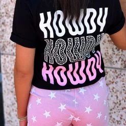 Gypsy Waltz Horseshoe Bay Howdy Tee (S-2X) New