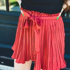 O Fashion The Tornillo Skirt In Rust Clothing