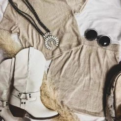 HYFVE Clothing Seymour Two Piece Set In Khaki