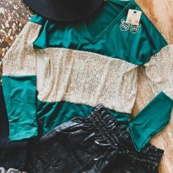 BIBI The Holliday Topp In Hunter Green Clearance