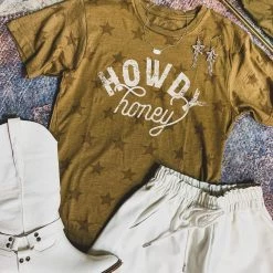 Gypsy Waltz Blanco Howdy Honey Tee (S-2X) 15 Gypsy Waltz Blanco Howdy Honey Tee (S-2X)
