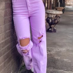 Gypsy Waltz Aledo Pants In Lavender Clothing