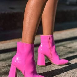 Gypsy Waltz Shoes Bay City Boots In Pink