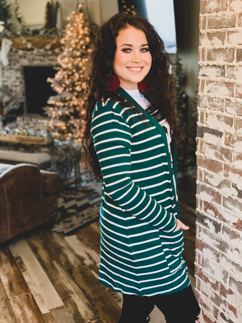 Zenana Clearance The Johnson City Cardigan In Green 7 Zenana Clearance The Johnson City Cardigan In Green