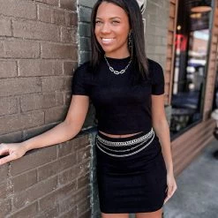 HYFVE Clothing Seymour Two Piece Set In Black