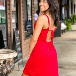 Gypsy Waltz Ovilla Dresss In Red