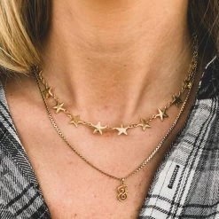 Bosuk Jewelry The Winters Necklace In Gold