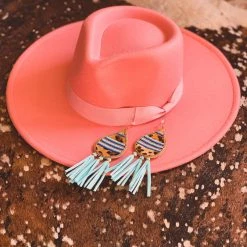 Rokoko The Domino Hat In Coral 11 Rokoko The Domino Hat In Coral