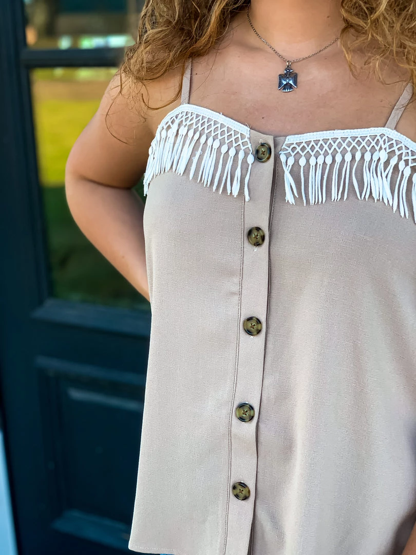 Ninexis The Channing Topp In Taupe Clearance 6 Ninexis The Channing Topp In Taupe Clearance